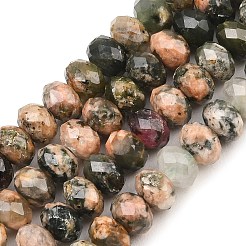 Natural Green Opal Beads Strands&nbsp;G-C259-A51-5x8mm