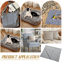 Stripe Linen Fabric&nbsp;DIY-PH0038-02A