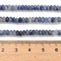 Natural Blue Spot Jasper Beads Strands&nbsp;G-L635-A12-4x2mm