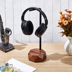 Wood Headset Display Stands Holder&nbsp;AJEW-WH0471-109B