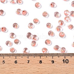 6/0 Baking Paint Transparent Fringe Glass Seed Beads&nbsp;X1-SEED-N006-06E