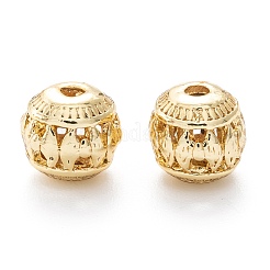 Alloy Hollow Beads&nbsp;X1-PALLOY-P238-05G-RS