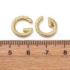G-Shaped Brass Cuff Earrings&nbsp;EJEW-G445-02G