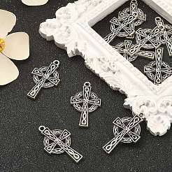 10Pcs Irish Tibetan Style Alloy Pendants&nbsp;PALLOY-YW0001-30