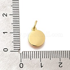 Real 18K Gold Plated Brass Enamel Charms&nbsp;KK-L225-001G-02