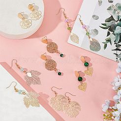 DIY Dangle Earring Making Kits&nbsp;DIY-SC0011-86G