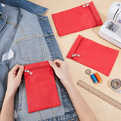 Canvas Cloth Zipper Bags&nbsp;ABAG-WH0077-09B-05