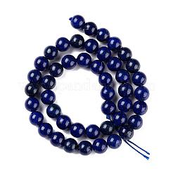Natural Lapis Lazuli Round Beads Strands&nbsp;X-G-I181-10-6mm