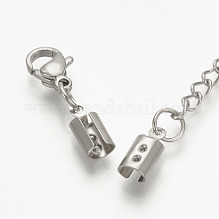 Tarnish Resistant 304 Stainless Steel Chain Extender&nbsp;X-STAS-S076-90