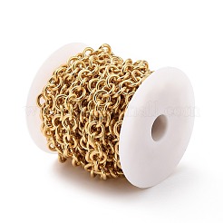 Ion Plating(IP) 304 Stainless Steel Rolo Chains&nbsp;CHS-H013-07G