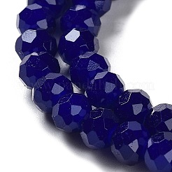 Baking Paint Imitation Jade Glass Bead Strands&nbsp;X-DGLA-A034-J6MM-A33