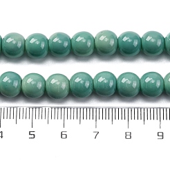 Baking Paint Glass Bead Strands&nbsp;DGLA-XCP0001-21