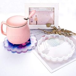 Waved Cup Pad Silicone Molds&nbsp;DIY-OC0002-04