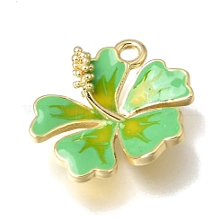 Brass Enamel Pendants&nbsp;KK-K427-10B-G