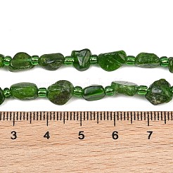 Natural Diopside Beads Strands&nbsp;GG-CBA3A44-C09-01
