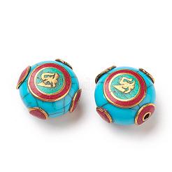 Tibetan Style Beads&nbsp;TIBEB-P001-05