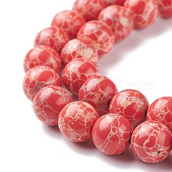 Synthetic Imperial Jasper Beads Strands&nbsp;G-E568-01B-04