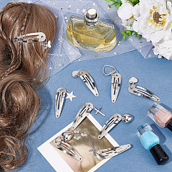 36Pcs 6 Style Iron Snap Hair Clips&nbsp;PHAR-CP0001-08