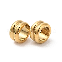 304 Stainless Steel European Beads&nbsp;STAS-H214-05G