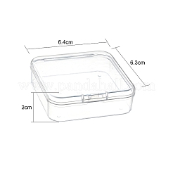 Square Plastic Bead Storage Containers&nbsp;CON-FS0001-09
