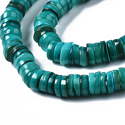 Natural Freshwater Shell Beads Strands&nbsp;SHEL-Q024-001D