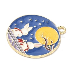 Alloy Enamel Pendants&nbsp;FIND-C074-13KCG