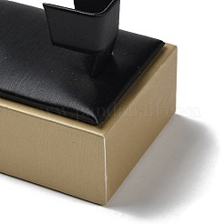 Wood Coverd with PU Leather Bracelet Display Pedestals&nbsp;ODIS-C010-04