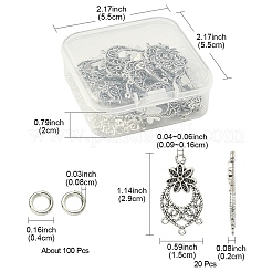 20Pcs Tibetan Style Alloy Chandelier Component Links&nbsp;FIND-YW0003-25