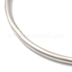 7Pcs 201 Stainless Steel Thin Plain Bangle Sets for Women&nbsp;BJEW-L664-022J-P01