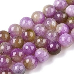 Dyed Natural White Jade Beads Strands&nbsp;G-T138-10mm-210-10