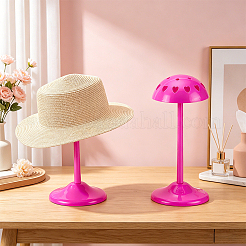 Plastic Wig Display Stands&nbsp;ODIS-WH0099-302B