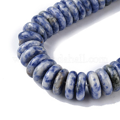 Natural Blue Spot Jasper Beads Strands&nbsp;G-F743-06L
