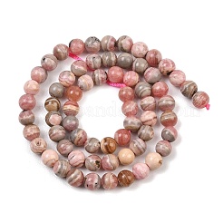 Natural Rhodonite Beads Strands&nbsp;G-H337-A01-02