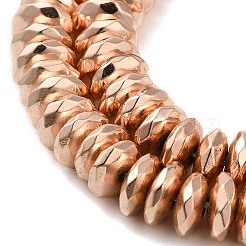 Electroplate Non-magnetic Synthetic Hematite Beads Strands&nbsp;G-L485-06C-LRG