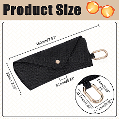 PU Leather Eyeglass Case&nbsp;AJEW-WH0696-311