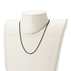 304 Stainless Steel Rolo Chain Necklaces&nbsp;NJEW-JN03568-02