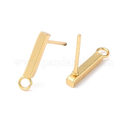 304 Stainless Steel Stud Earring Finding&nbsp;X-STAS-C080-06C-G