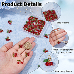 50Pcs Acrylic Pendant&nbsp;PALLOY-HS00018