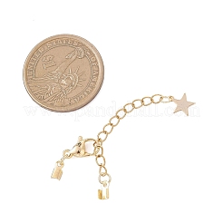 6Pcs 304 Stainless Steel End with Chains&nbsp;FIND-JF00182