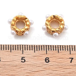 Rack Plating Flower Brass Beads&nbsp;LS-KK-H449-70G-02-RS
