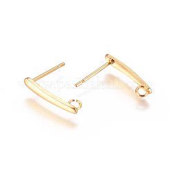 304 Stainless Steel Ear Stud Components&nbsp;STAS-F227-20A-G