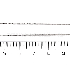 Brass Boston Link Chain Necklaces for Women&nbsp;NJEW-D302-02P