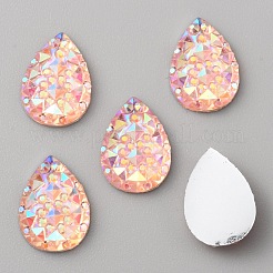 Opaque Resin Rhinestone Cabochons&nbsp;RESI-WH0035-29C