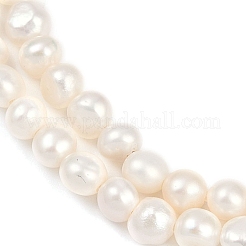 Natural Cultured Freshwater Pearl Beads Strands&nbsp;PEAR-P064-19D-07A