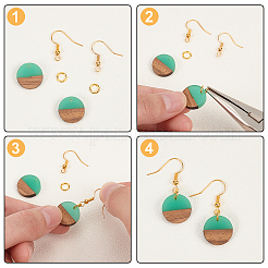DIY Dangle Earring Making Kits&nbsp;DIY-OC0005-36