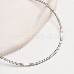 Non-Tarnish 201 Stainless Steel Collar Necklace&nbsp;QV1917-3
