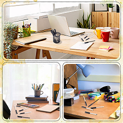 6Pcs PU Leather Pen Tip Protective Case&nbsp;AJEW-CL0002-24B