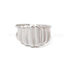 304 Stainless Steel Cuff Open Rings&nbsp;STAS-H259-05P