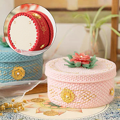 PU Leather Flat Round Bag Bottom&nbsp;FIND-PH0016-001I