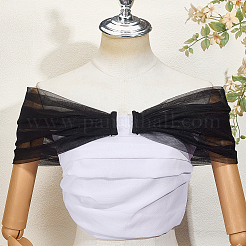 1 Pair Nylon Bridal Lace Sleeves for Women&nbsp;AJEW-GF0014-17C